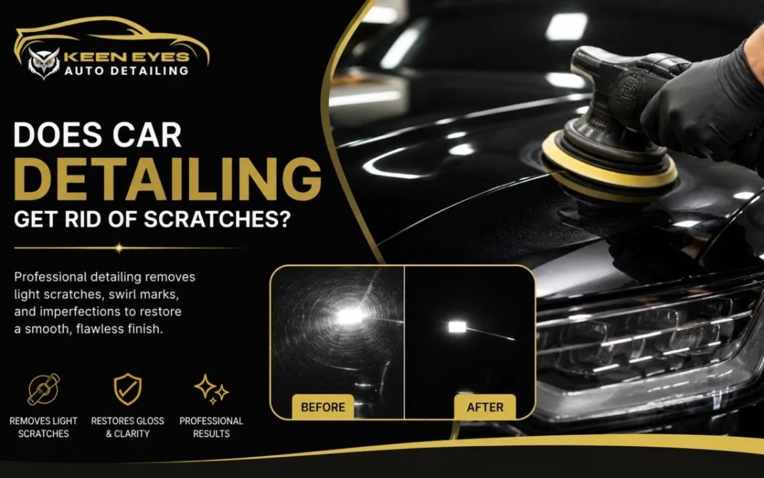Does Car Detailing Get Rid of Scratches? Virginia