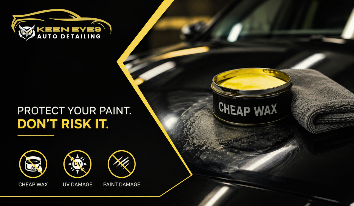 Why Cheap Wax Can Ruin Your Car Paint | Stafford Detailing Experts