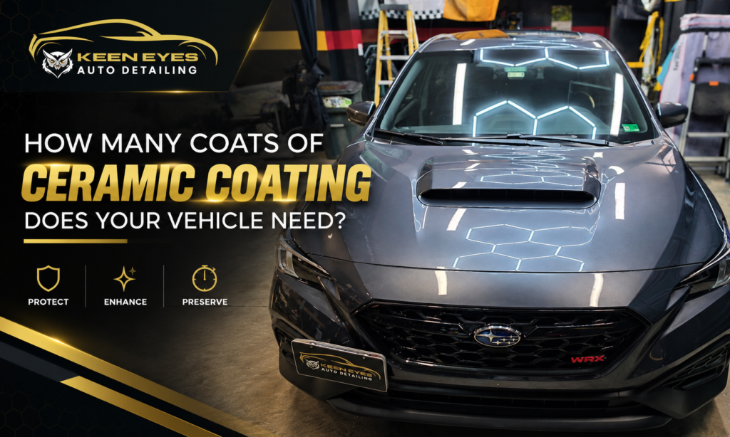 How Many Coats of Ceramic Coating Does Your Car Need?