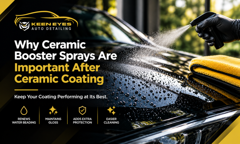 Why Ceramic Booster Spray Is Important After Ceramic Coating