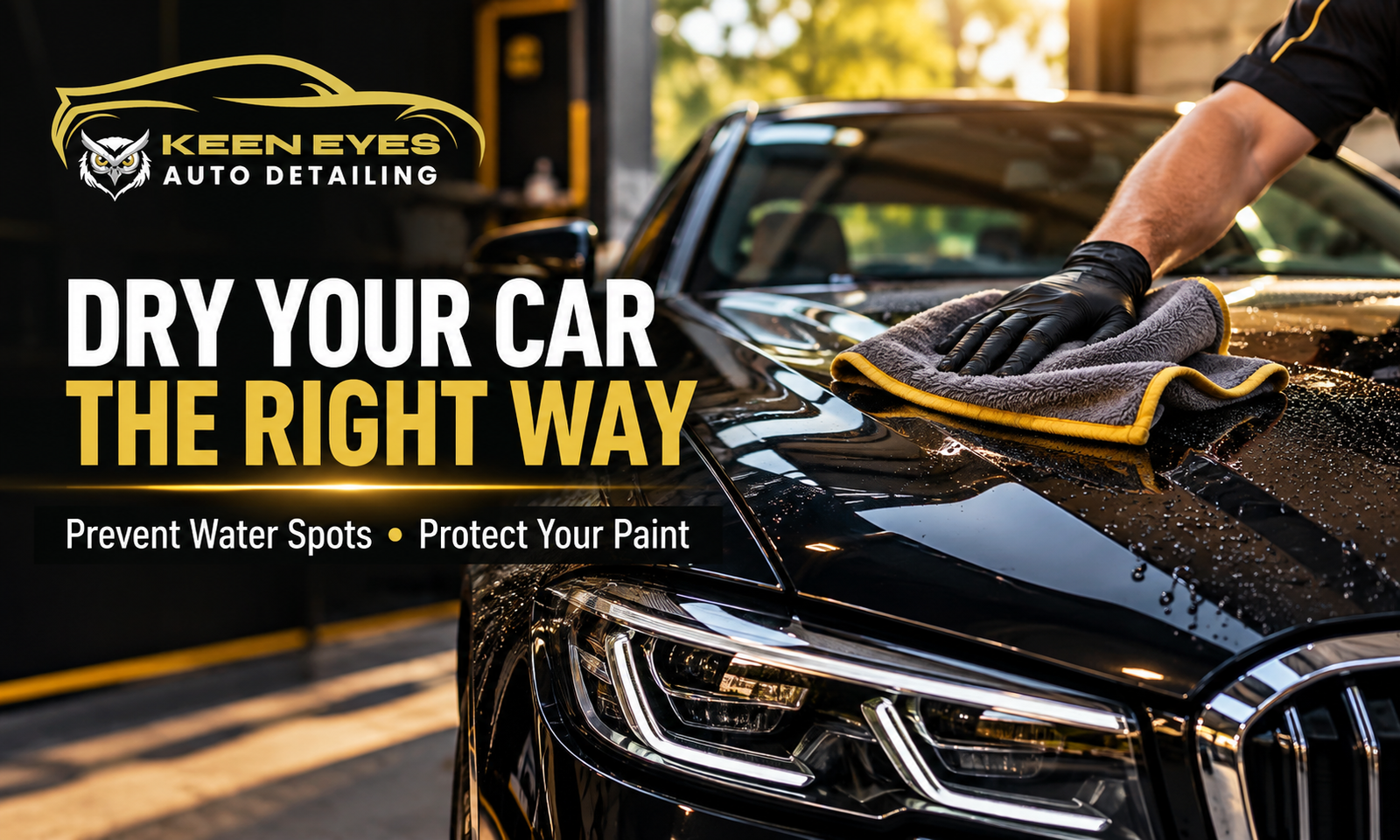 How to Wipe Water Off Your Car After Washing